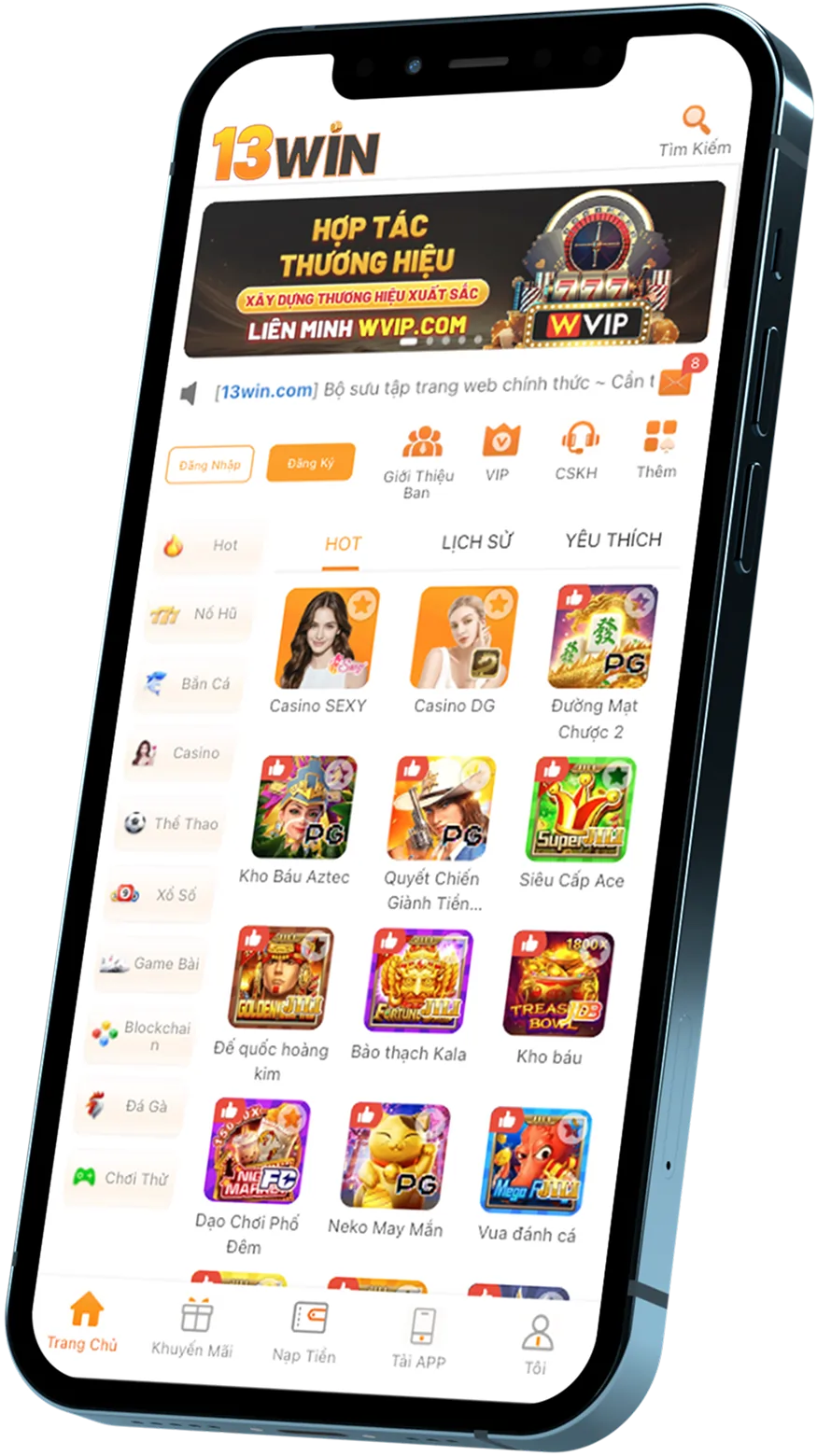 tải app 13win